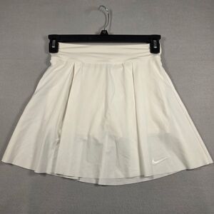 Nike Women’s Skort XS White Tennis Golf Running Athletic Skirt Shorts Pre-Owned